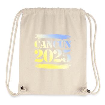Cancun 2025 - Stanley/Stella recycelter Gym Bag - Naturweiß - Vorne