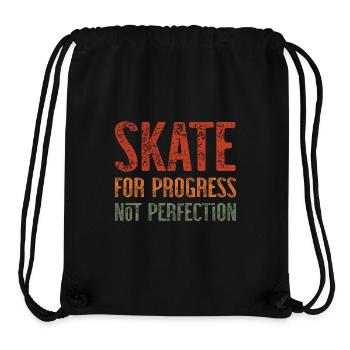 Skateboarding Skateboard Design For Skateboarder - Stanley/Stella recycelter Gym Bag - Schwarz - Vorne