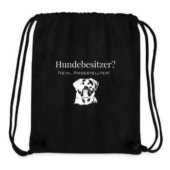 Hundebesitzer? Nein, Angestellter! - Stanley/Stella recycelter Gym Bag - Schwarz - Vorne