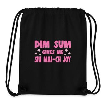 Bao Bun Funny Dim Sum Siu mai-Ch Joy Asian Food - Stanley/Stella Recycled Gym Bag - black - Front