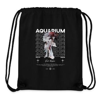 Betta Fish Keeper Moderne Streetwear - Stanley/Stella recycelter Gym Bag - Schwarz - Vorne