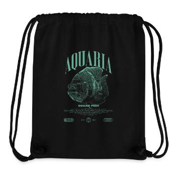 Oscar Fish Water Change Monster Fish - Stanley/Stella Recycled Gym Bag - black - Front