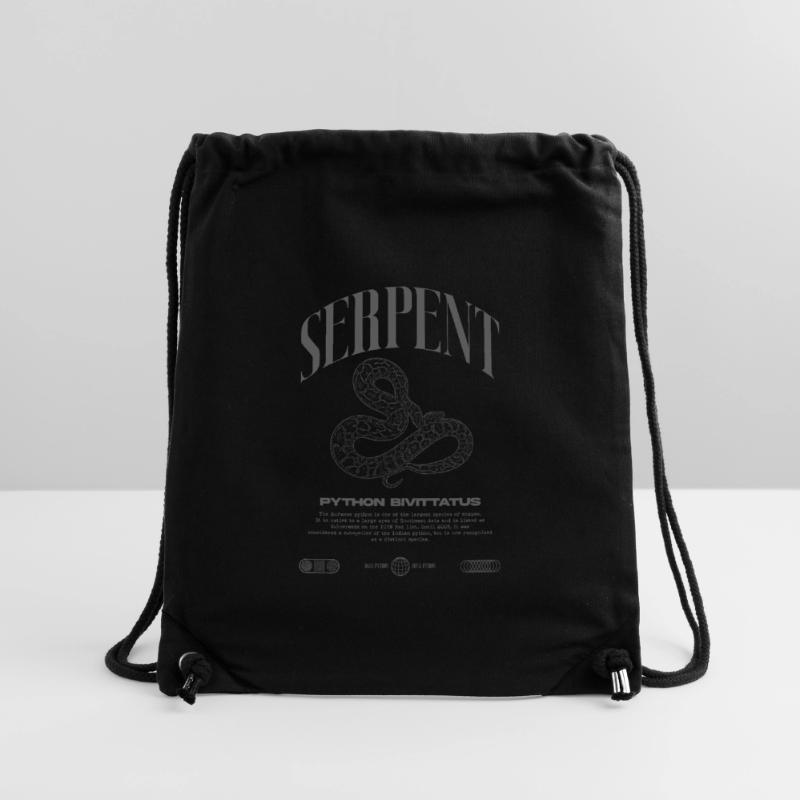 Burmese Python Modern Reptile Keeper Streetwear Stanley/Stella Recycled Gym Bag
