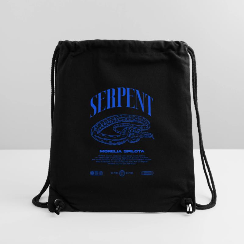 Carpet Python Modern Reptile Keeper Streetwear Stanley/Stella Recycled Gym Bag