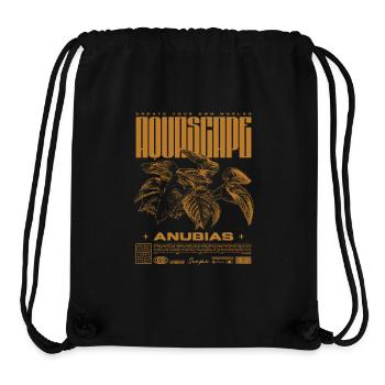 Aquascaping Anubias Aquatic Plant Fischhalter - Stanley/Stella recycelter Gym Bag - Schwarz - Vorne