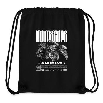 Aquascaping Anubias Aquatic Plant Fischhalter - Stanley/Stella recycelter Gym Bag - Schwarz - Vorne