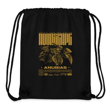 Aquascaping Anubias Aquatic Plant Fischhalter - Stanley/Stella recycelter Gym Bag - Schwarz - Vorne