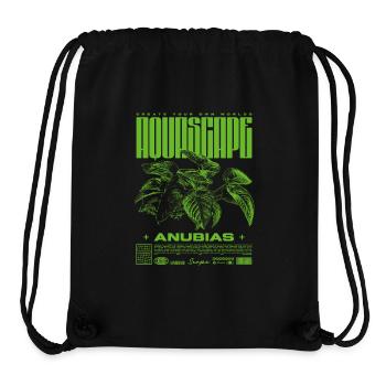 Aquascaping Anubias Aquatic Plant Fischhalter - Stanley/Stella recycelter Gym Bag - Schwarz - Vorne