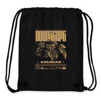 Aquascaping Anubias Aquatic Plant Fischhalter - Stanley/Stella recycelter Gym Bag - Schwarz - Vorne
