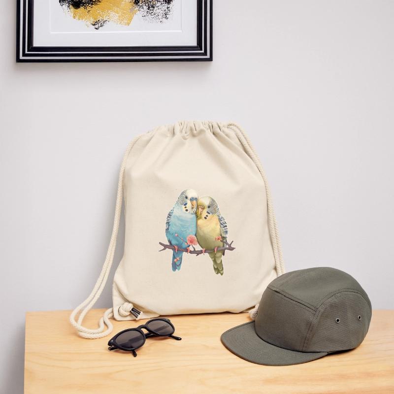 Wellensittiche Stanley/Stella recycelter Gym Bag