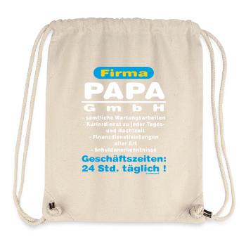 Firma Papa Gmbh RAHMENLOS® - Stanley/Stella recycelter Gym Bag - Naturweiß - Vorne