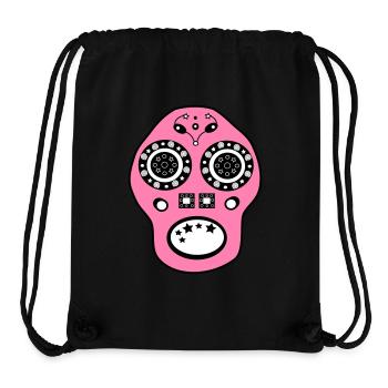 Skull - Stanley/Stella recycelter Gym Bag - Schwarz - Vorne