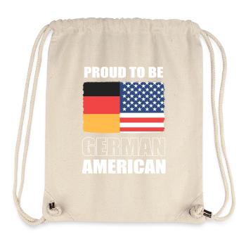 Amerikanisch Deutsch - Stanley/Stella recycelter Gym Bag - Naturweiß - Vorne