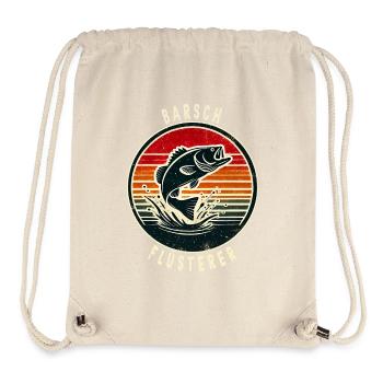Barsch Flüsterer Design - Stanley/Stella recycelter Gym Bag - Naturweiß - Vorne