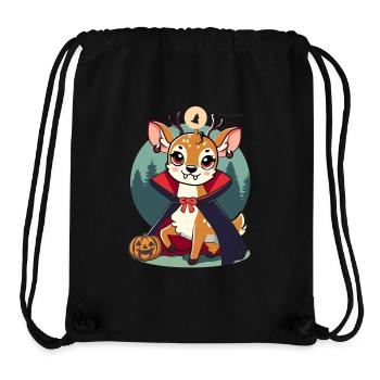 Halloween Reh - Stanley/Stella recycelter Gym Bag - Schwarz - Vorne