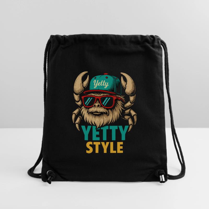 Graphisme Yeti Style Yetty Sac à cordon recyclé Stanley/Stella