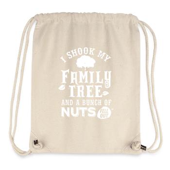 I Shook My Family Tree - Stanley/Stella Recycled Gym Bag - natural - Front