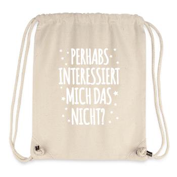 Denglisch Spruch - Stanley/Stella recycelter Gym Bag - Naturweiß - Vorne
