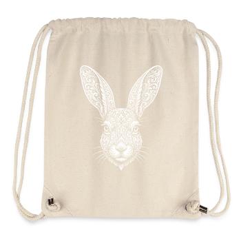 Hare - Stanley/Stella Recycled Gym Bag - natural - Front