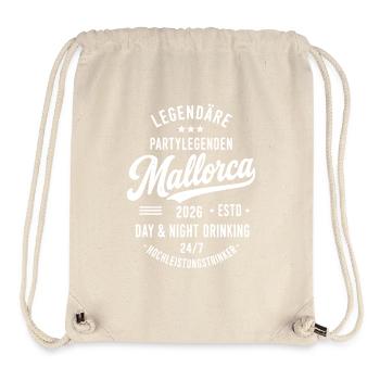 Malle 2026 Legendäre Partylegenden Mallorca 2026 - Stanley/Stella recycelter Gym Bag - Naturweiß - Vorne
