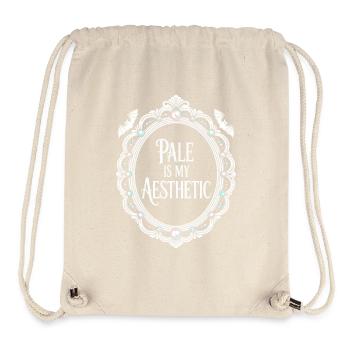 Pale Aesthetic Frame Typografie - Stanley/Stella recycelter Gym Bag - Naturweiß - Vorne