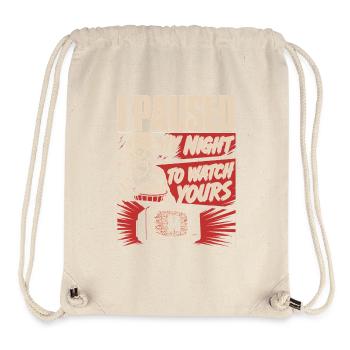 Horror Personality Trait Design - Stanley/Stella Recycled Gym Bag - natural - Front
