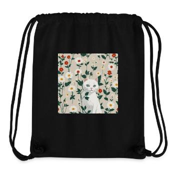 Find me! - Stanley/Stella Recycled Gym Bag - black - Front