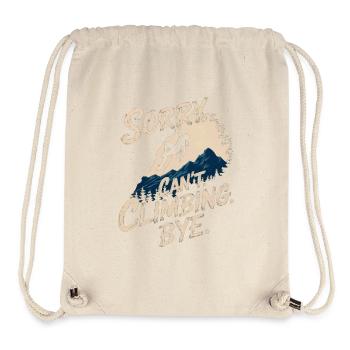Klettern Freeclimbing felsklettern für Frauen - Stanley/Stella recycelter Gym Bag - Naturweiß - Vorne