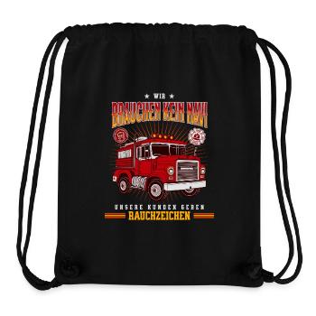 Fire Brigade | Fire | Fire Truck | Fireman - Stanley/Stella Recycled Gym Bag - black - Front