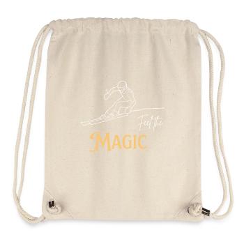 Feel the Magic - Stanley/Stella Recycled Gym Bag - natural - Front