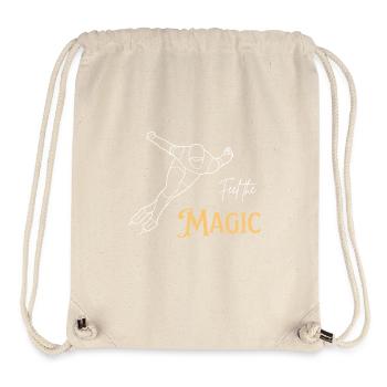 Feel the Magic - Stanley/Stella Recycled Gym Bag - natural - Front