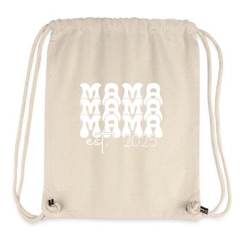 Mama Est 2025 - Stanley/Stella recycelter Gym Bag - Naturweiß - Vorne