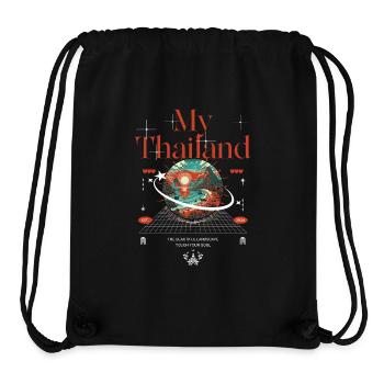 My Thailand Touch Your Soul - Stanley/Stella Recycled Gym Bag - black - Front