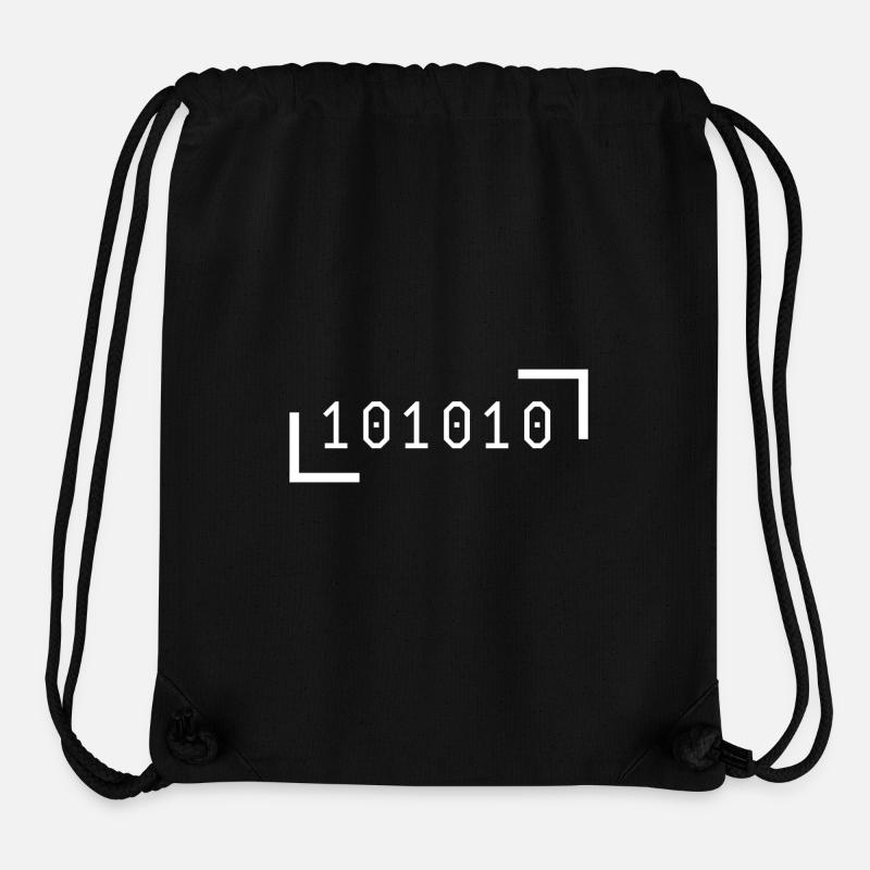 42 La réponse ultime - Sac à cordon recyclé Stanley/Stella - noir