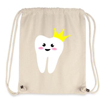 crown_tooth - Sac à cordon recyclé Stanley/Stella - blanc naturel - Devant