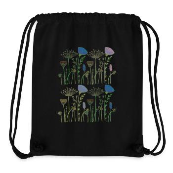 Dried flowers flower meadow - Stanley/Stella Recycled Gym Bag - black - Front