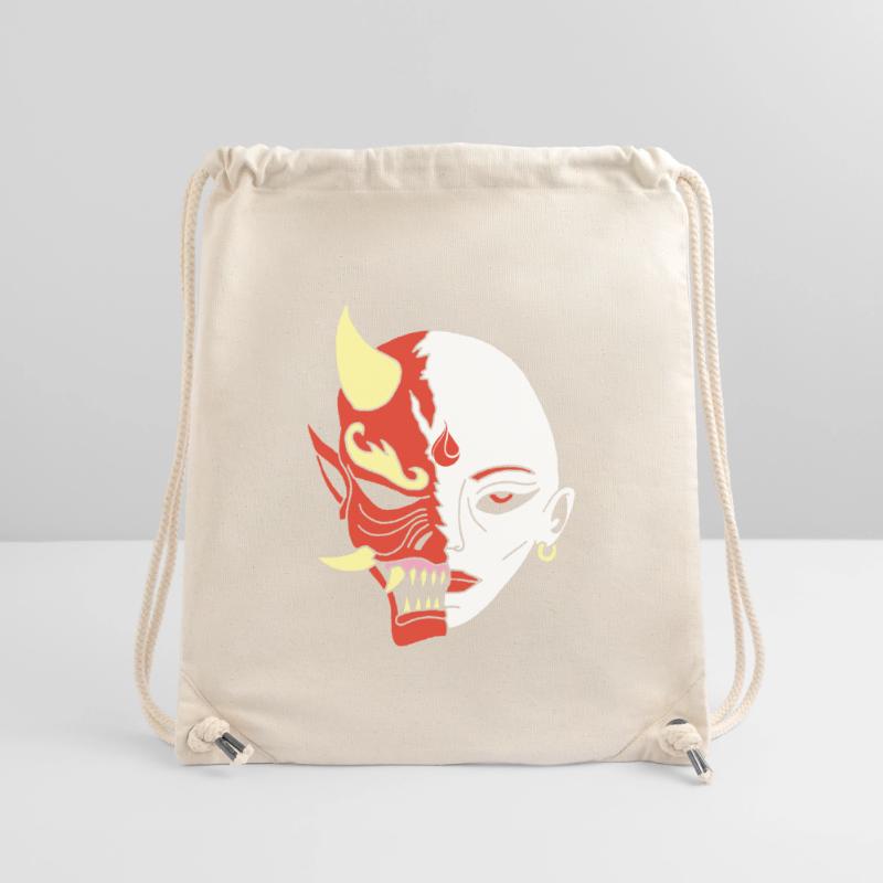 Mensch oder Dämon? Stanley/Stella recycelter Gym Bag