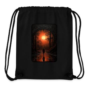 Portal to a new world - Stanley/Stella Recycled Gym Bag - black - Front