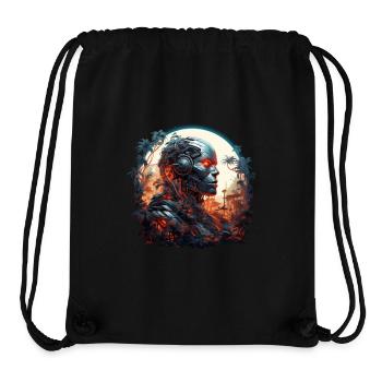 Cyborg resurrection in the jungle. - Stanley/Stella Recycled Gym Bag - black - Front