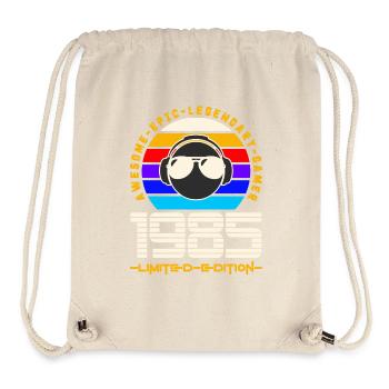 1985 - Stanley/Stella recycelter Gym Bag - Naturweiß - Vorne