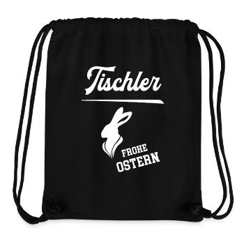 Tischler Frohe Ostern Ostergeschenk Tischlerei - Stanley/Stella recycelter Gym Bag - Schwarz - Vorne