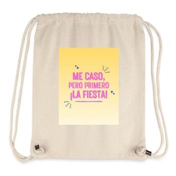 Funny Party and Friendship Quote - Stanley/Stella Recycled Gym Bag - natural - Front