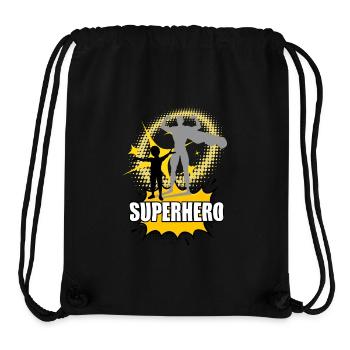 Super Baby - Stanley/Stella recycelter Gym Bag - Schwarz - Vorne