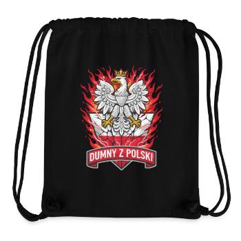 Dumny z olski stolz auf Polen - Stanley/Stella recycelter Gym Bag - Schwarz - Vorne