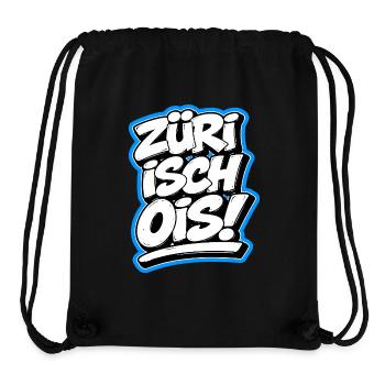 Zueri isch ois Graffiti - Stanley/Stella recycelter Gym Bag - Schwarz - Vorne