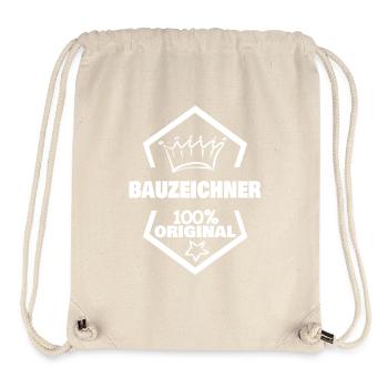 Dessinateur - Sac à cordon recyclé Stanley/Stella - blanc naturel - Devant