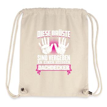 DACHDECKER - Brüste - Stanley/Stella recycelter Gym Bag - Naturweiß - Vorne