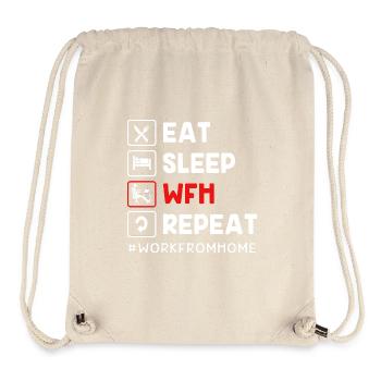 Remote home office - Stanley/Stella Recycled Gym Bag - natural - Front