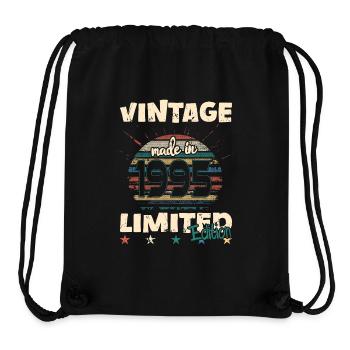 1995 Naissance de l’édition limitée - Sac à cordon recyclé Stanley/Stella - noir - Devant