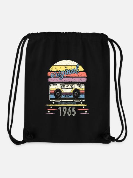1965 - Stanley/Stella Recycled Gym Bag - black